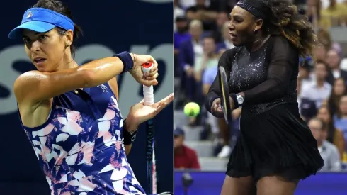 Ajla Tomlijanovic of Australia and Serena Williams of USA