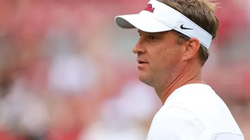 Head coach Kiffin of Ole Miss
