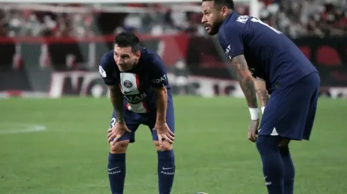 Lionel Messi (left) and Neymar.