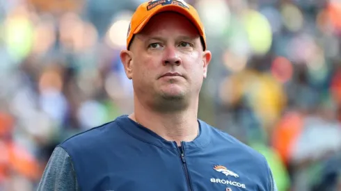 Broncos head coach Nathaniel Hackett.