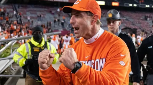 HC Swinney of Clemson Tigers