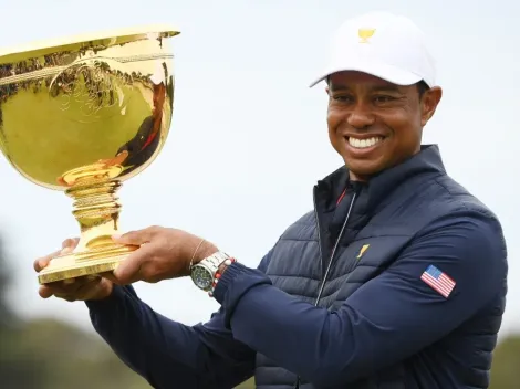 Why is Tiger Woods not playing in the 2022 Presidents Cup?