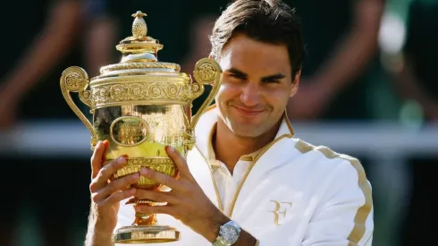 Roger Federer of Switzerland