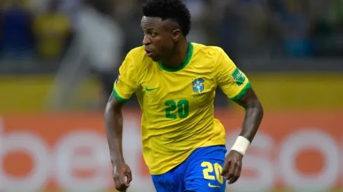 Vinicius Jr. in action for Brazil.
