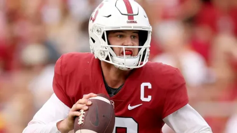 Tanner McKee of the Stanford Cardinal