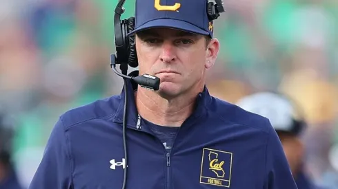Head coach Justin Wilcox of the California Golden Bears