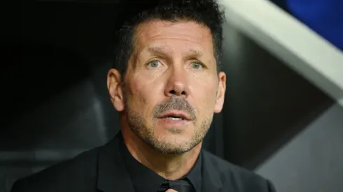 Manager Simeone of Atletico Madrid
