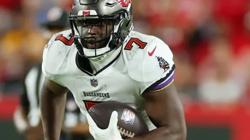 Leonard Fournette #7 of the Tampa Bay Buccaneers