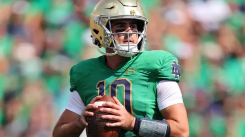 Drew Pyne of Notre Dame