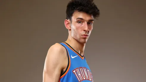 Chet Holmgren of the Oklahoma City Thunder