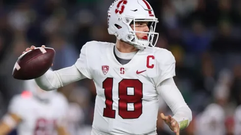 Tanner McKee of Stanford