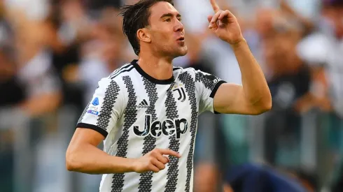 Dusan Vlahovic of Juventus