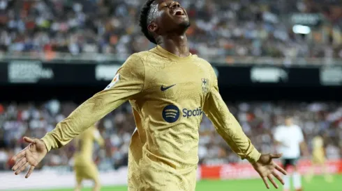 Ansu Fati of FC Barcelona