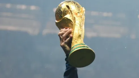 The FIFA World Cup trophy.