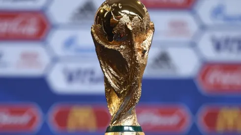 The FIFA World Cup trophy
