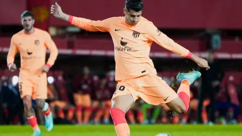 Alvaro Morata of Atletico de Madrid