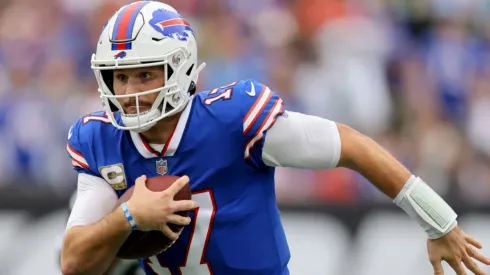 QB Josh Allen is listed as questionable