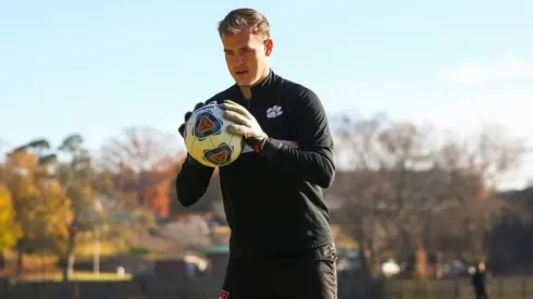 Trevor Manion of the Clemson Tigers