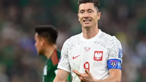 Robert Lewandowski of Poland