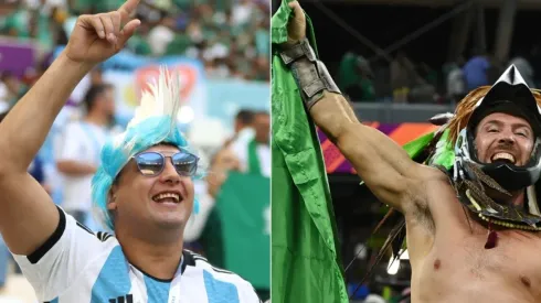 Argentina and Mexico fan