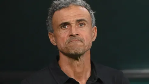 Manager Luis Enrique of Spain