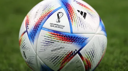 Detail shot of the Al Rihla ball