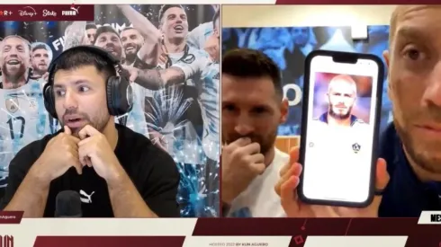 Kun Agüero, Lionel Messi and Papu Gomez