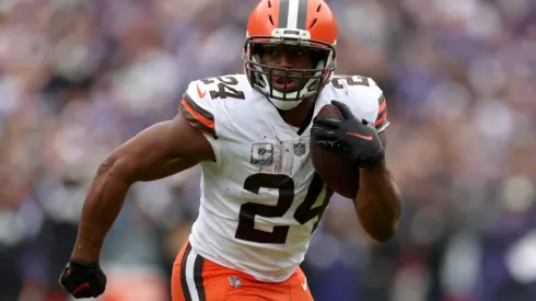 Nick Chubb of the Cleveland Browns