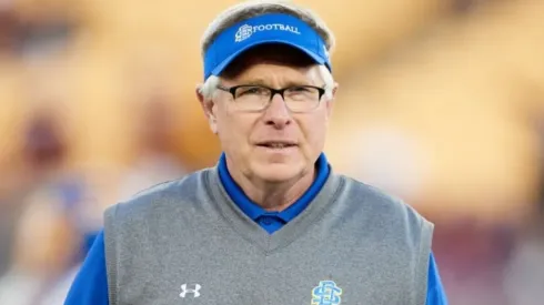 HC John Stiegelmeier of the Jackrabbits