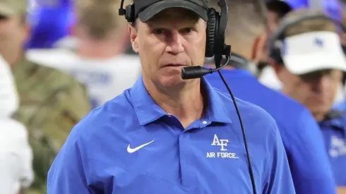HC Troy Calhoun of the Air Force Falcons