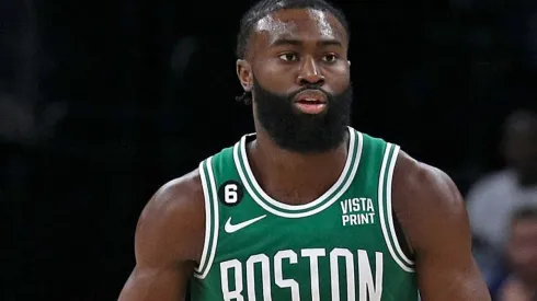 Jaylen Brown #7 of the Boston Celtics