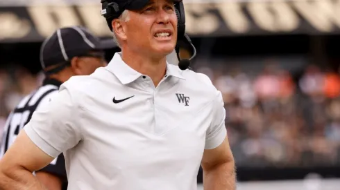 HC Dave Clawson of Wake Forest