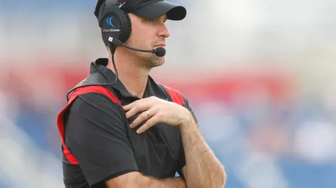 HC Tyson Helton of the WKU Hilltoppers