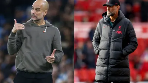 Josep Guardiola and Jurgen Klopp