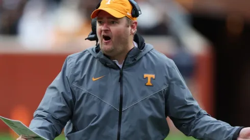 Josh Heupel is the head coach of the Tennessee Volunteers