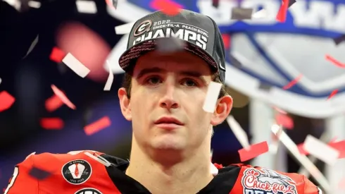 Bennett after winning the SEC Championship