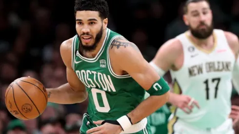 Jayson Tatum of the Boston Celtics