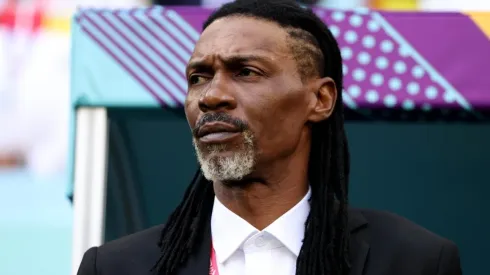 Manager Rigobert Song of Cameroon