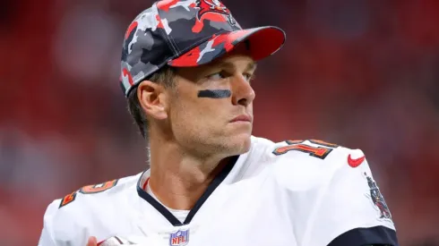 Brady with the Bucs in 2022