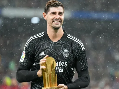Why is Thibaut Courtois not playing for Real Madrid vs. Al Ahly?