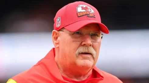 Andy Reid head coach of the Kansas City Chiefs