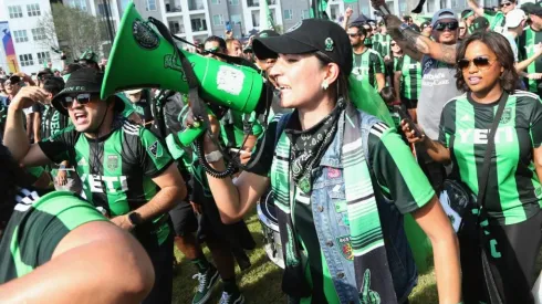 Austin Fc fans attend the inaugural home game