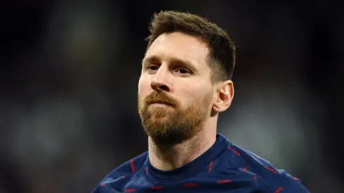 Lionel Messi with PSG at the Champions League