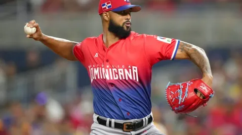 Alcantara of the Dominican Republic at the 2023 WBC