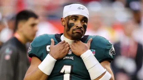 Jalen Hurts quarterback of the Philadelphia Eagles