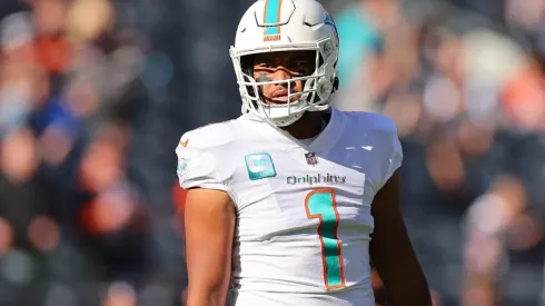 Just like Patrick Mahomes, Tua Tagovailoa lost a teammate to the Patriots.