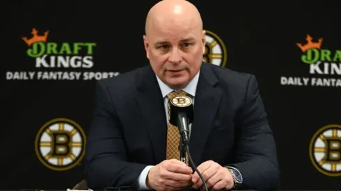 HC Jim Montgomery of the Bruins