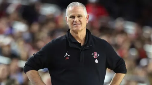 HC Brian Dutcher of the San Diego Aztecs