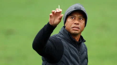 Tiger Woods at the 2023 Masters tournament