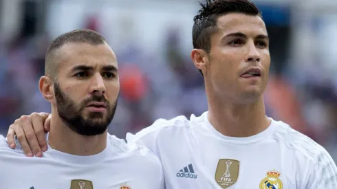 Karim Benzema and Cristiano Ronaldo